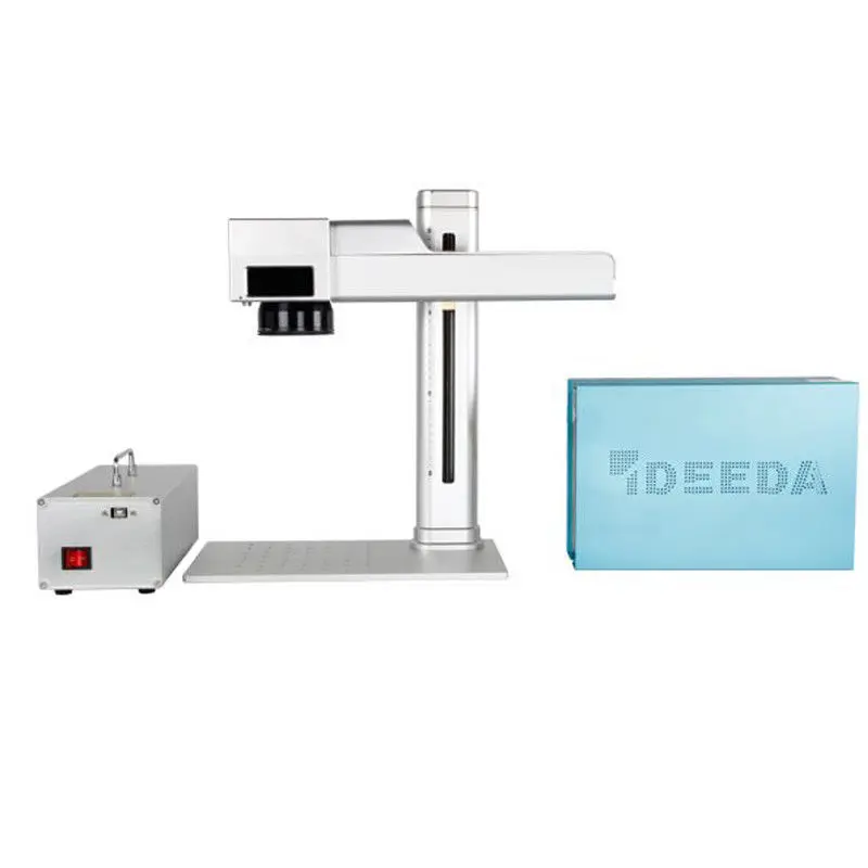 Нет налога 20 Вт Оптическое волокно лазерная маркировочная машина металлическая