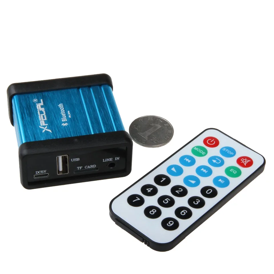 Lusya беспроводной Bluetooth приемник адаптер Aux аудио TF карта USB MP3 FLAC декодирование плеер DC 5 В G11-003