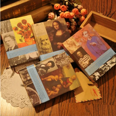 Free shipping!!Wholesale Europe Master of art Diary book/Notepad/Paper notebook/note book | Канцтовары для офиса и дома