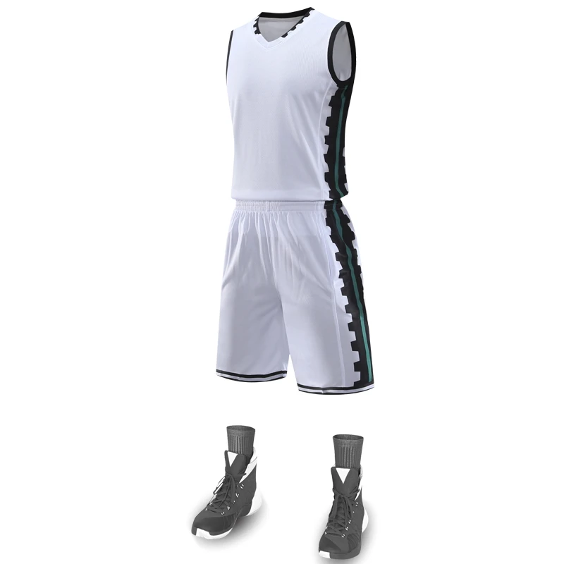Набор баскетбольных Джерси с карманами для мужчин и детей спортивные наборы