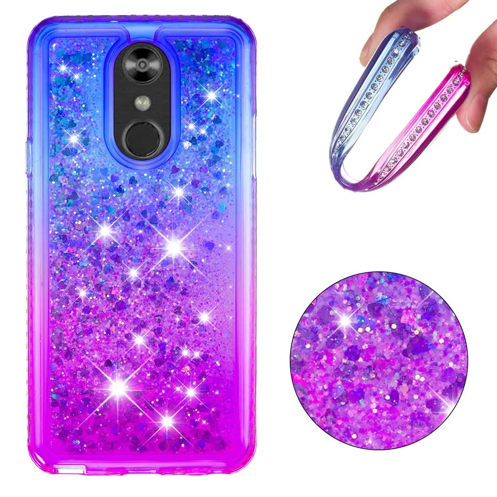 Quicksand Case for LG Q Stylus Plus Stylus+ QStylus QStylusPlus Alpha Jewelled Phone Stylo 4 Stylo4 Soft Cover |