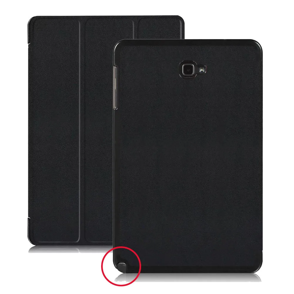 Чехол книжка для Samsung Galaxy Tab A6 10 1 тонкий складной магнитный откидной чехол из