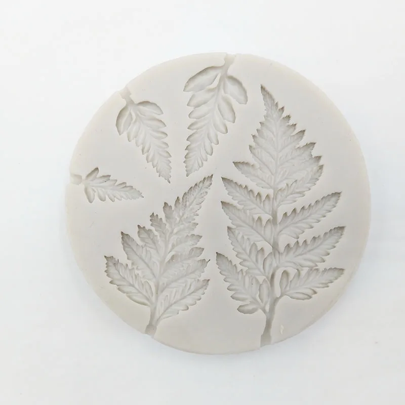 Sugarcraft лист силиконовые формы Мимоза помадка формы для пирожных сделай сам украшения инструменты Конфеты Смолы глины шоколадные формы для мастики