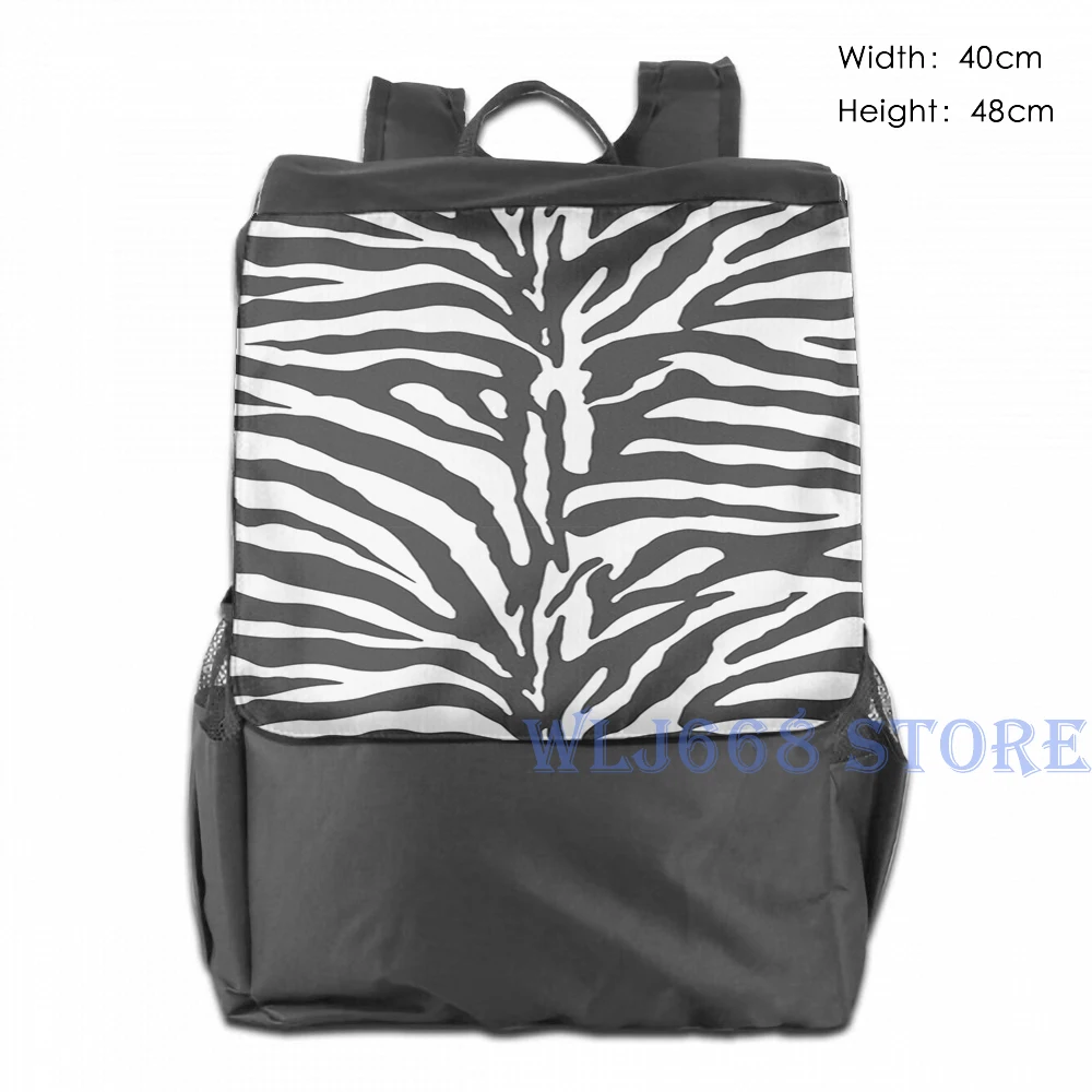 Забавные сумки через плечо с графическим принтом женский рюкзак зеброй (2) на одно