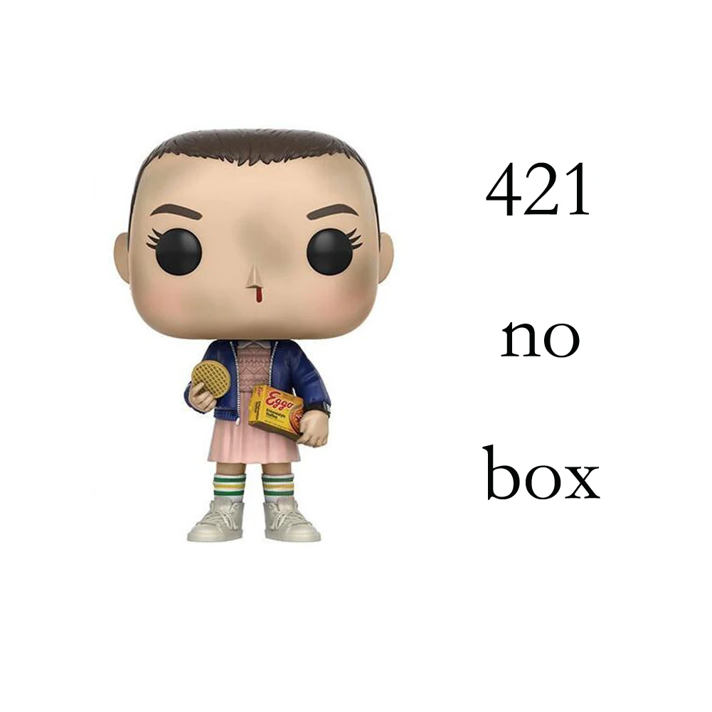 421 no box Странные Вещи персонаж 10 см фигурка игрушки виниловые куклы для коллекции - Цвет: 421 no box
