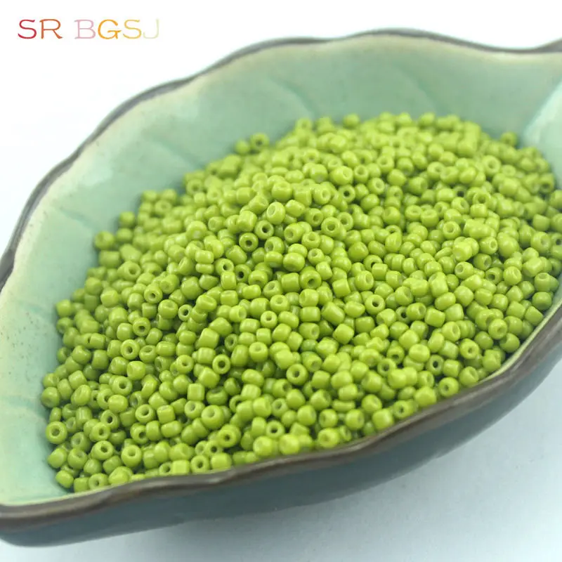 Free Shipping Wholesale Jewelry Making DIY Czech Glass Round Loose Seed Bail Beads 2mm 50g|beads 2mm|beads free shippingbead wholesale |