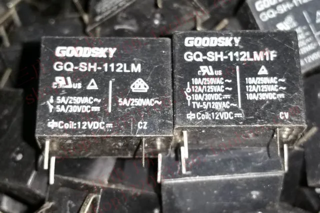 Реле GQ SH 112LM 112LM1F 32F 1A 12V 720 Европа|relay|europerel |