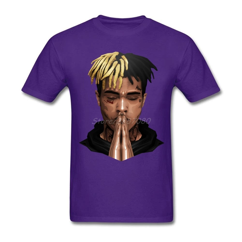 Футболка Rapper XXXTentacion с коротким рукавом брендовая одежда хип-хоп Мужская парень