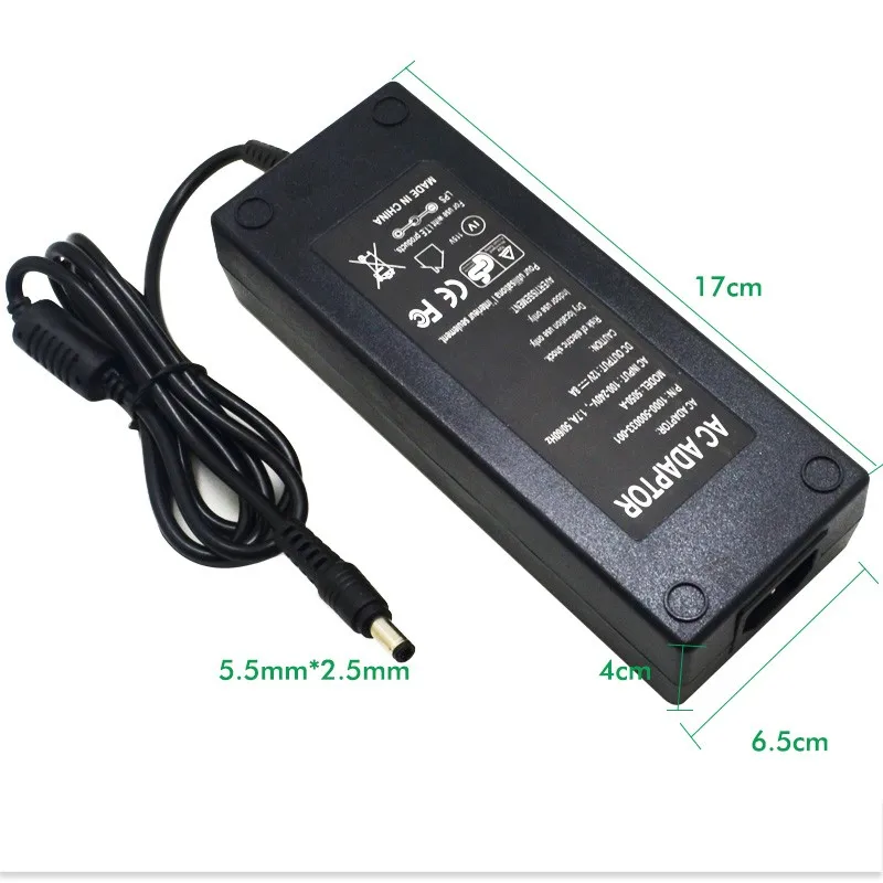 Светодиодный драйвер AC100 220V для DC12V 24 V Питание адаптер с EU/AU/UK/US вилка 5630 5050