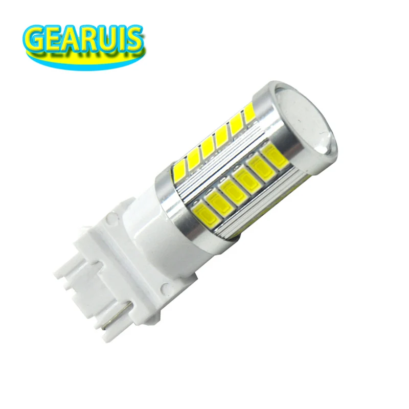 Стробоскоп T25 3156 3157 высокой мощности 33 SMD 5630 5730 светодиодный мигание лампы белого