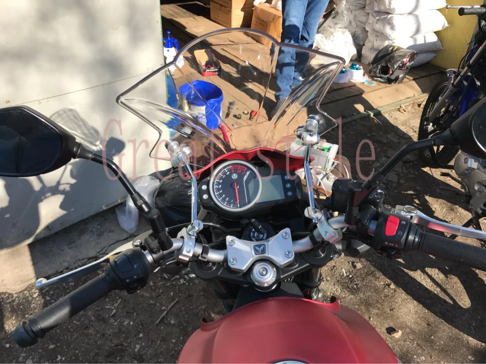 Новый велосипед мотоцикл лобовое стекло ветровое дым для BMW F800R S1000R 2014-2015 R1200R 2007-2015