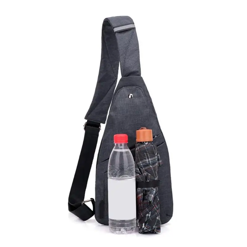 Fashion Men Nylon Anti-Theft Sling Shoulder Chest Pack Handbags Travel Riding Outdoors Messenger Crossbody Bags New Arrival Bag
