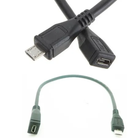 Micro usb Мужской на автобус micro кабель удлинитель телефон телефона tablet|Соединители| |