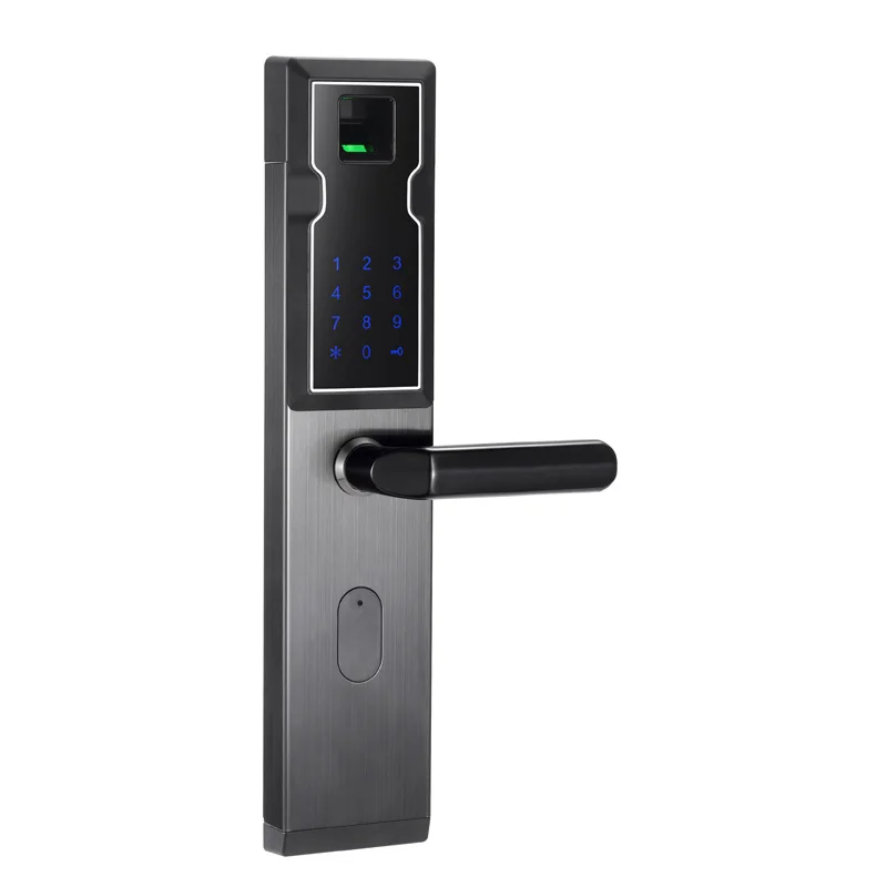CYPATLIC JCF3325 медный цветной цифровой дверной замок serrure de porte палец печати с