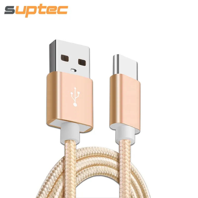 Кабель USB Type-C SUPTEC 3 1 для быстрой зарядки и синхронизации данных плетеный кабель C