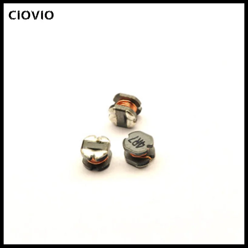 300 шт. 15 значений CD43 SMD силовой индуктор ассортимент 1UH-680UH чип Индукторы высокое качество CD43 проволочная обмотка