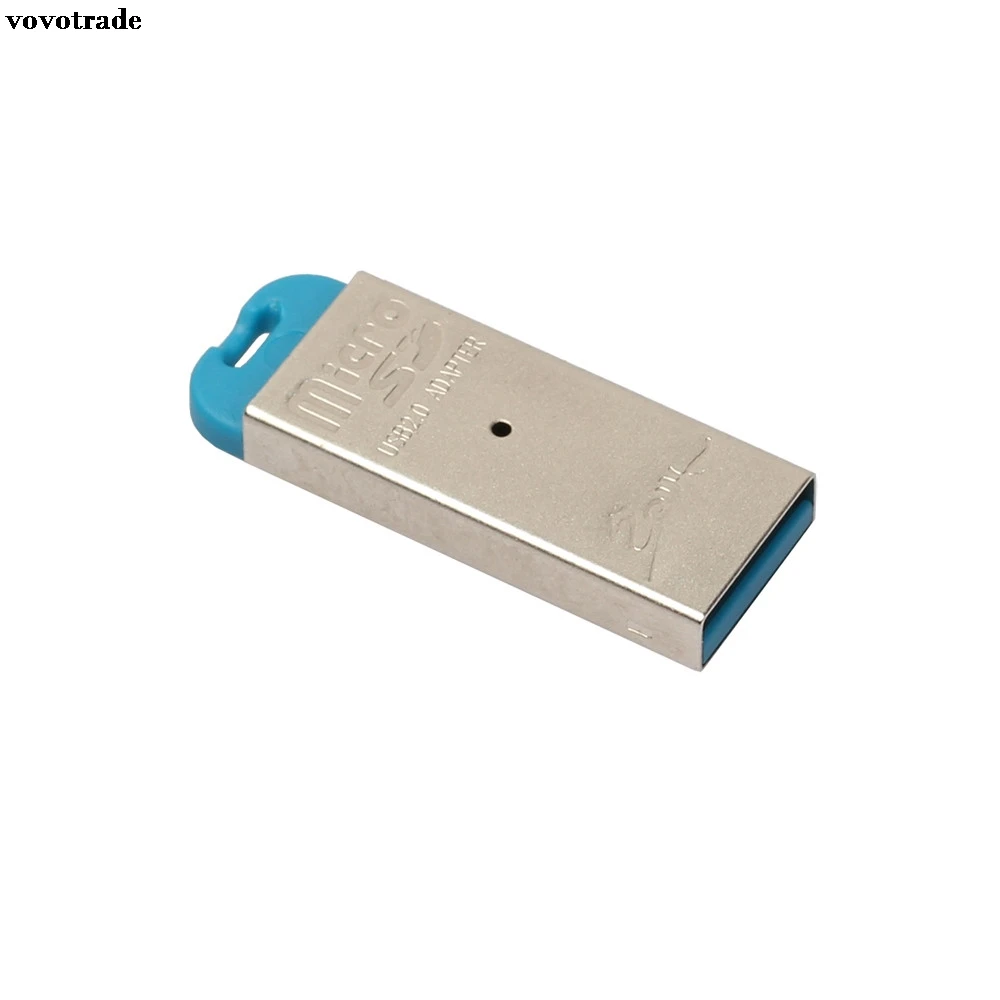 Vovotrade высокоскоростной мини USB 2 0 Micro SD TF T-Flash кардридер адаптер Сертифицированный