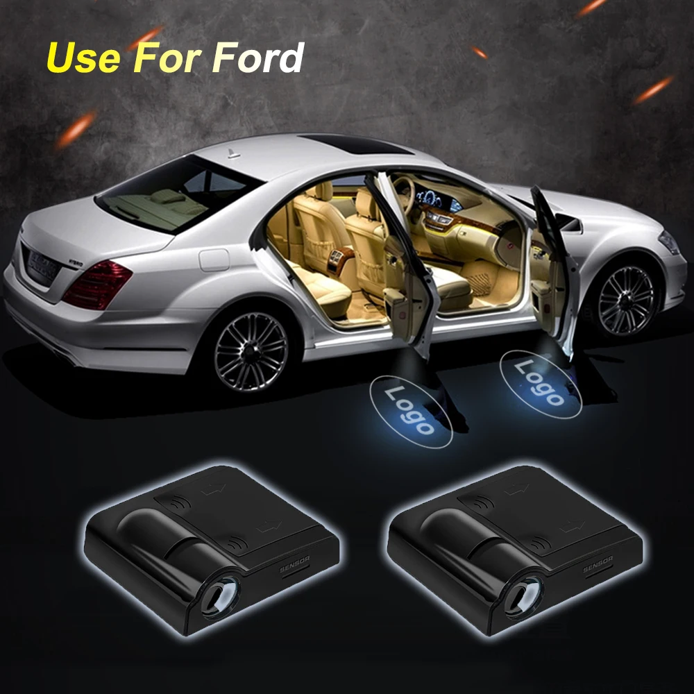 Для Ford светодиодный лазерный логотип проектор пробивная лампа Автомобильный
