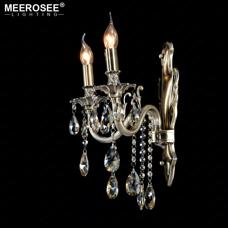 Классический хрустальный настенный светильник настенные бра кронштейны для