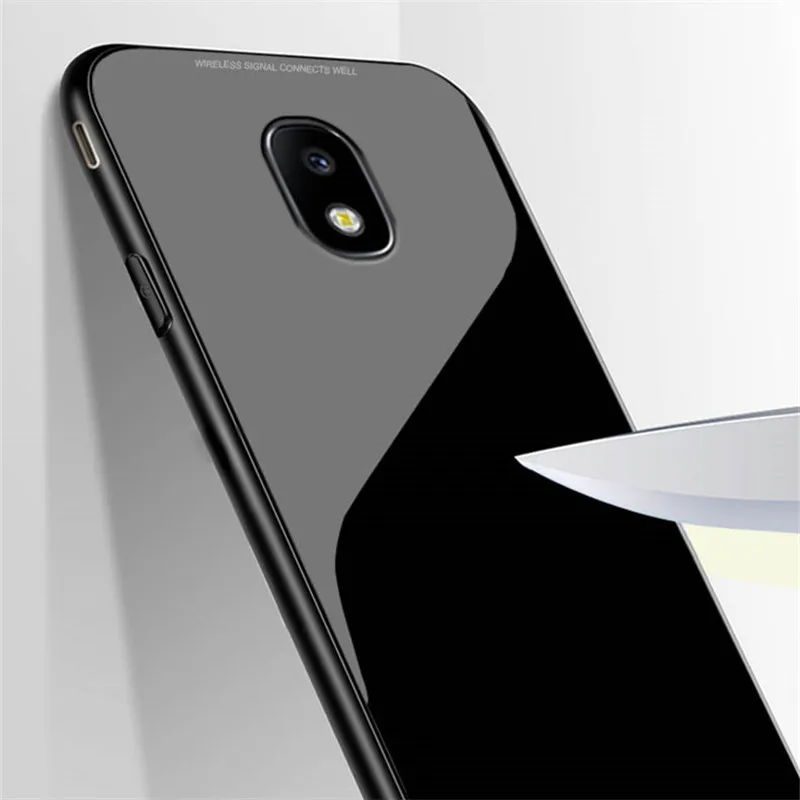 Модный силиконовый чехол для телефона из закаленного стекла для samsung Galaxy J7 чехол для samsung J7 J730 чехол J7 PRO