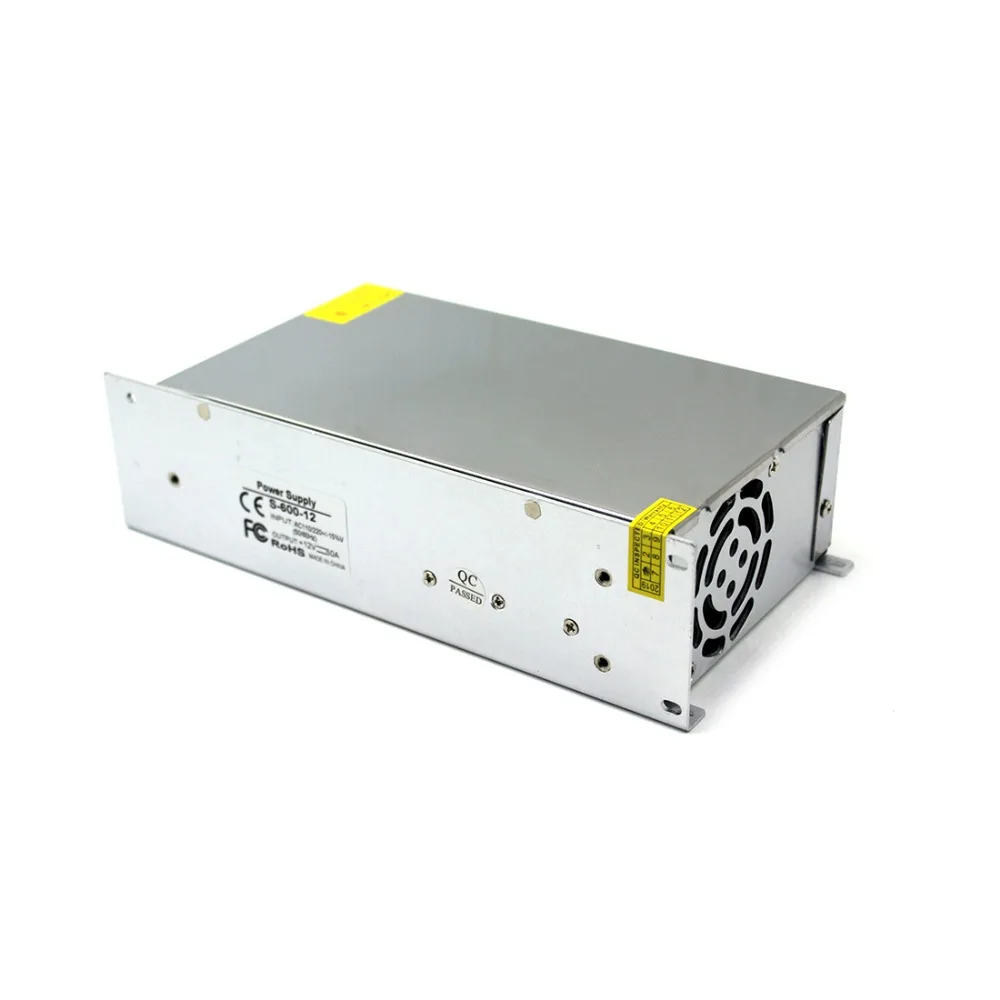 Стабильное качество одиночный выход DC 12V 50A 600W Драйвер импульсного источника