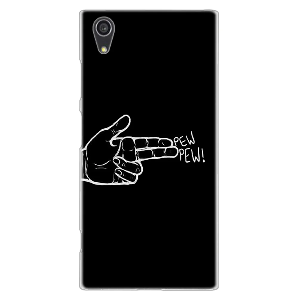 Чехол MLLSE с абстрактным рисунком для лица, модный Темный чехол для sony Xperia M4Aqua M5 E5 X XA XA1 XA2 Plus XA3 XZ XZ1 XZ2 Compact Z5 L1 L2 L3 - Цвет: 05