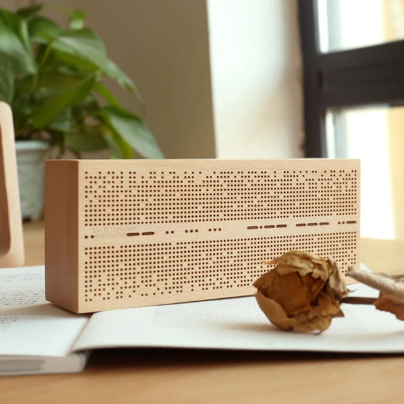 Новинка Xiaomi Mijia Шерлок Холмс пароль музыкальная шкатулка грубая деревянная музыкальная шкатулка Рождественский подарок для вашей семьи