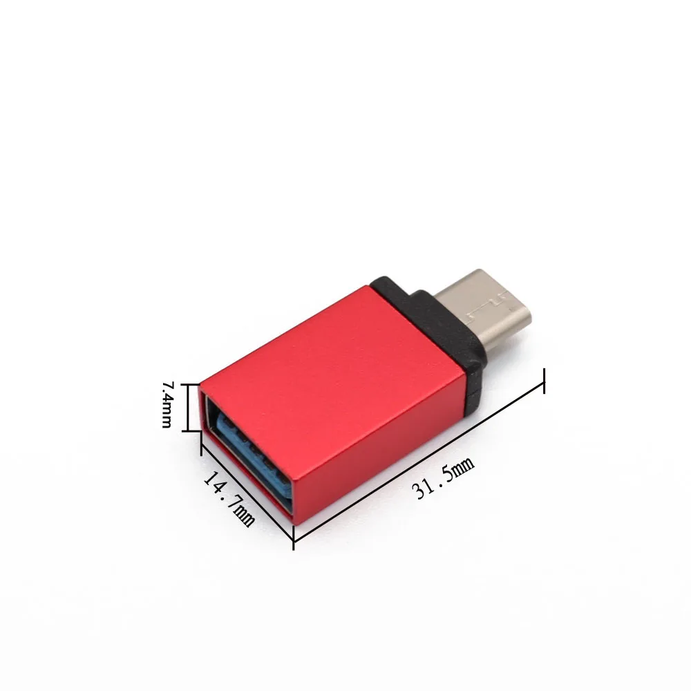 Кабель адаптер OTG TingDong с Type C на USB 3 0 преобразователь типа для Samsung Huawei P20 RL88