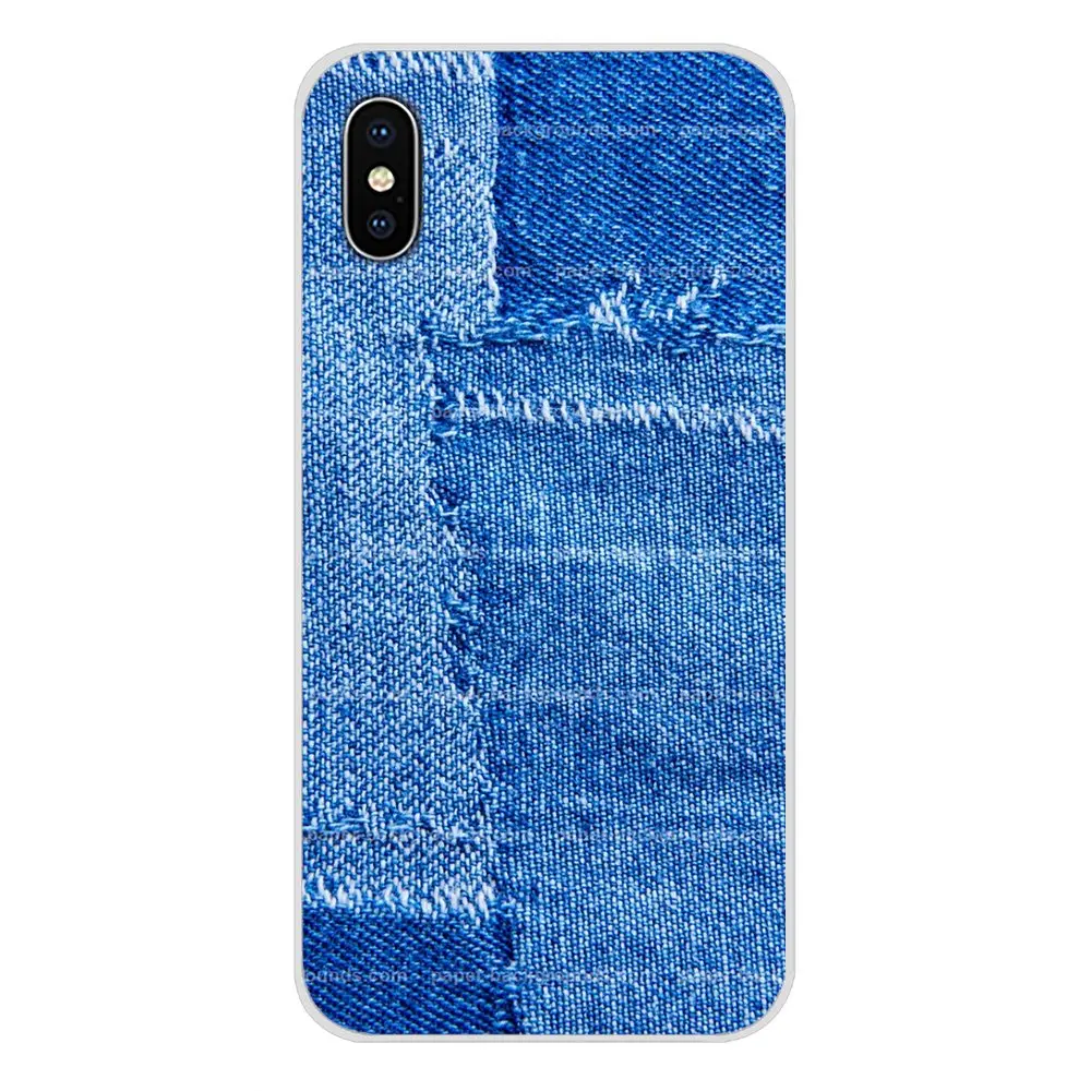 Accessories Phone Cases Covers Lace Patch Denim Jeans For Samsung Galaxy A3 A5 A7 J1 J2 J3 J5 J7 2015 2016 2017 | Мобильные телефоны