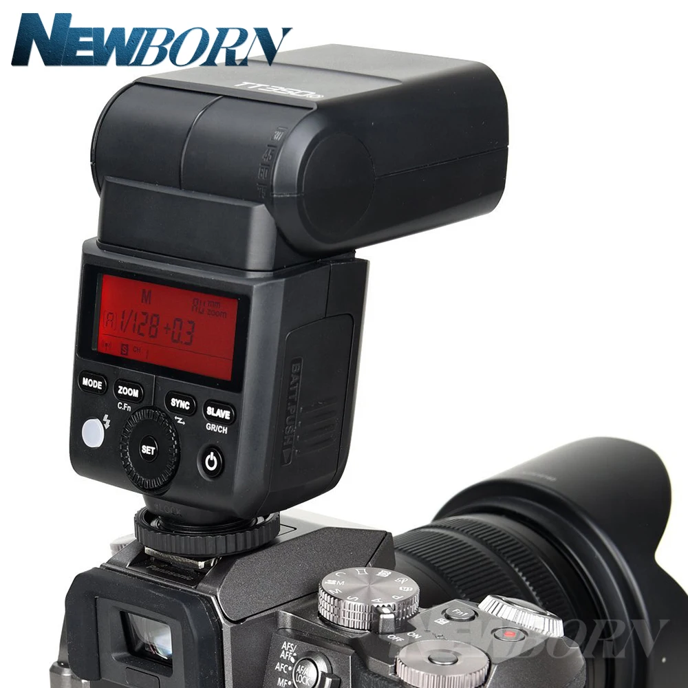 Godox Mini Speed lite TTL TT350O высокоскоростной 1/8000s GN36 + 2 4G беспроводной триггер для вспышки