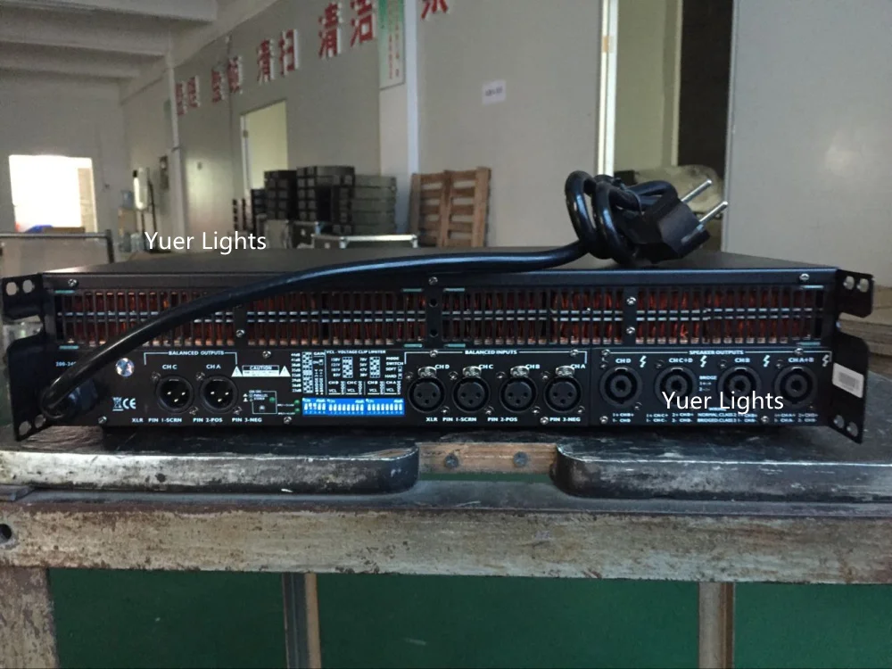 4-канальный усилитель 4X1300W FP10000Q линейный массив аудио Профессиональный мощности
