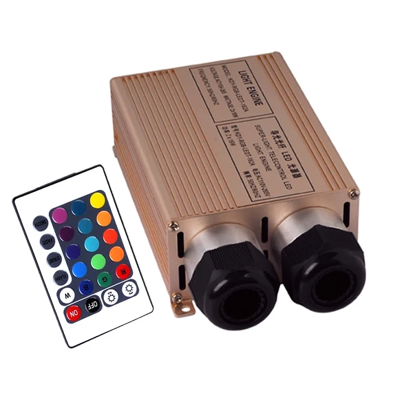 2*16 Вт двойная головка 32 RGB светодиодный волоконно оптический светильник