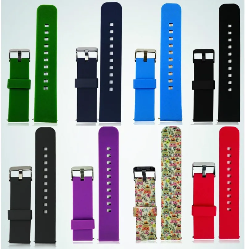 1pc. 22 мм спорт силиконовой лентой для Шестерни S3 Frontier/Classic. ремень Huami Amazfit темп.