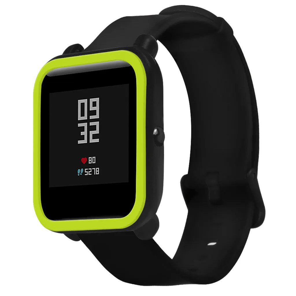 Модный мягкий ТПУ чехол Силиконовый протектор для Amazfit Huami Bip Younth Watch полный Xiaomi