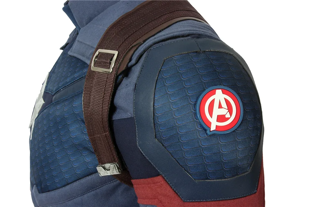 Costumebuy Мстители: завершающей Steven Rogers Капитан Америка Косплэй плечевой пояс Steven Rogers плечевые ремни L920