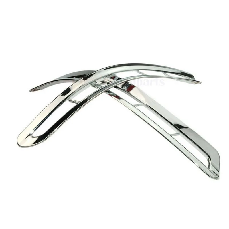 2 шт. зеркало хром задний бампер противотуманная фара крышка рамка Накладка для Kia