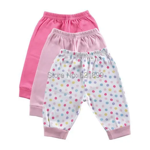 3pcs/ lot Free Shipping USA Luvable Friend 3 Pack Baby Pants , 0-3, 3-6, 6-9, 9-12 months