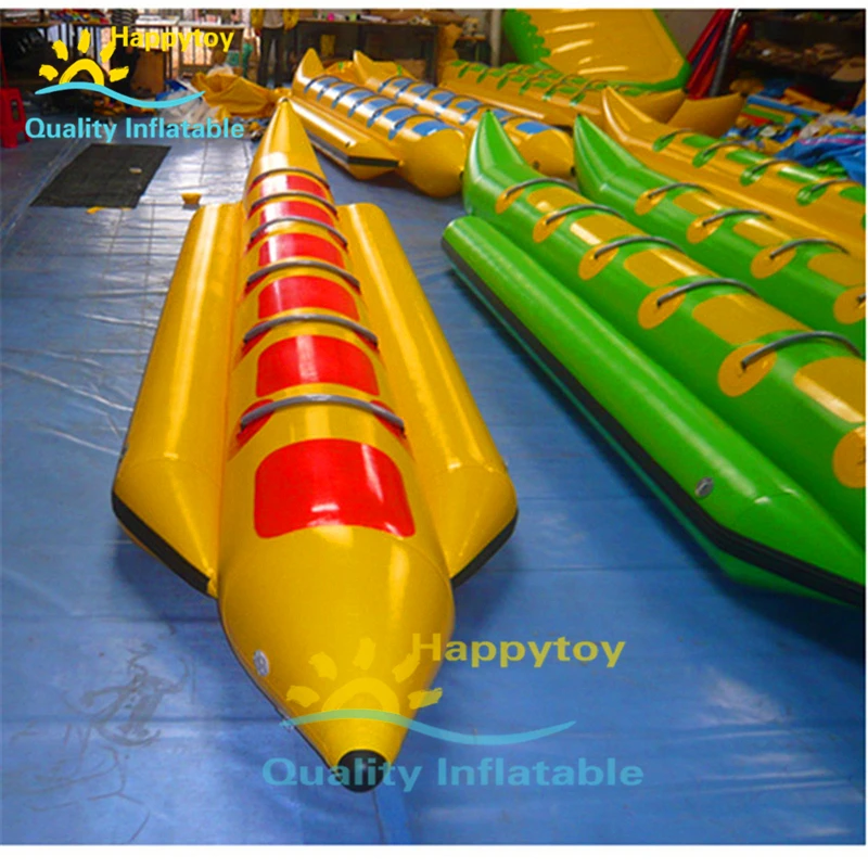 ПВХ Брезентовая надувная Банановая лодка лыжные трубки водные буксируемые