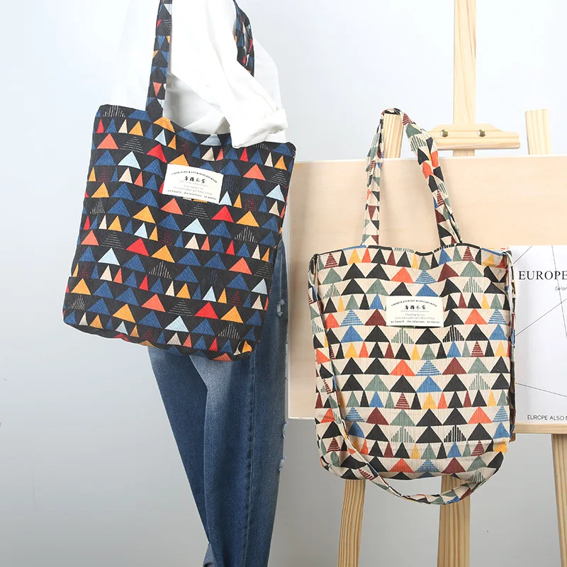 Вельветовая сумка YILE на плечо Осень зима эко шоппинг ZT9 05|eco shopping|shopping totebag eco |