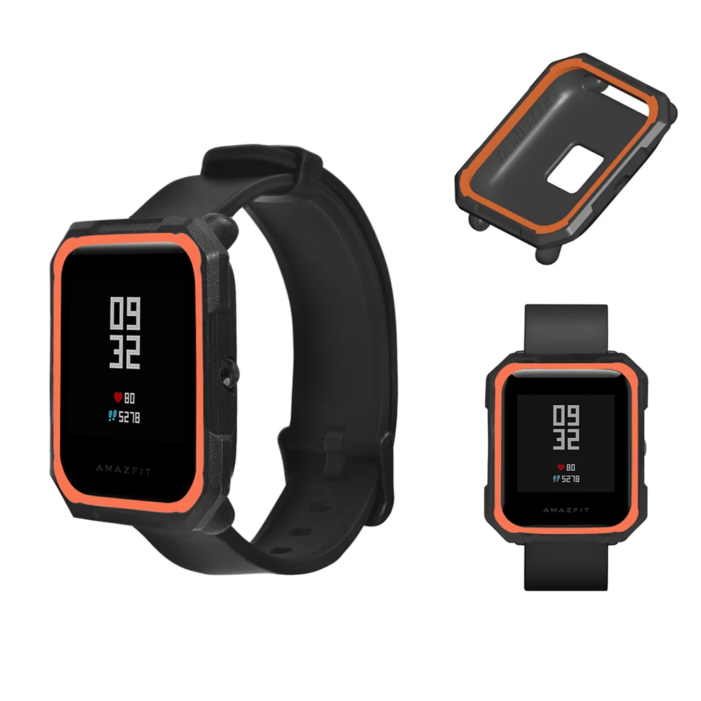 Цветной защитный чехол для Xiaomi Huami Amazfit Bip Bit youth Watch замены аксессуары