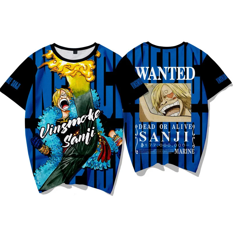 Аниме One Piece Monkey D. Luffy Roronoa Zoro Nami Tony Chopper футболка с 3D принтом хипстерская крутая