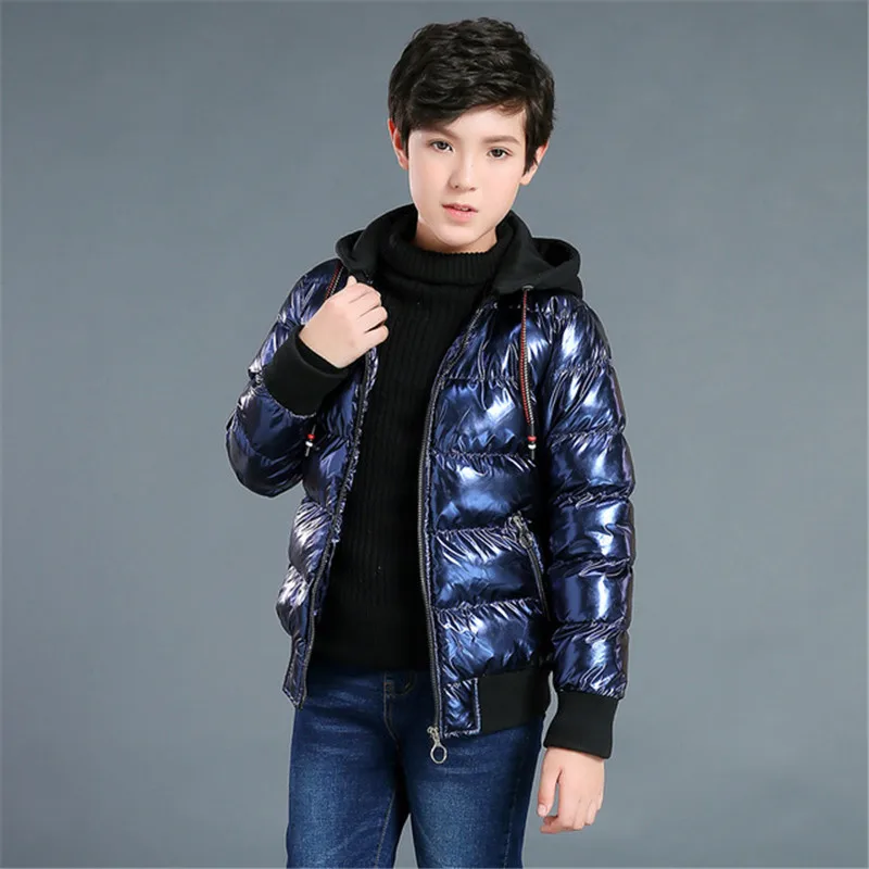 Зимнее пальто для мальчиков парка хлопковая стеганая куртка пуховая девочек