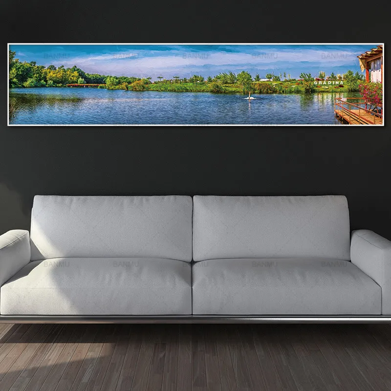 

wall picture canvas painting print landscape on canvas and posters picture wall art Painting decoration for living room no frame