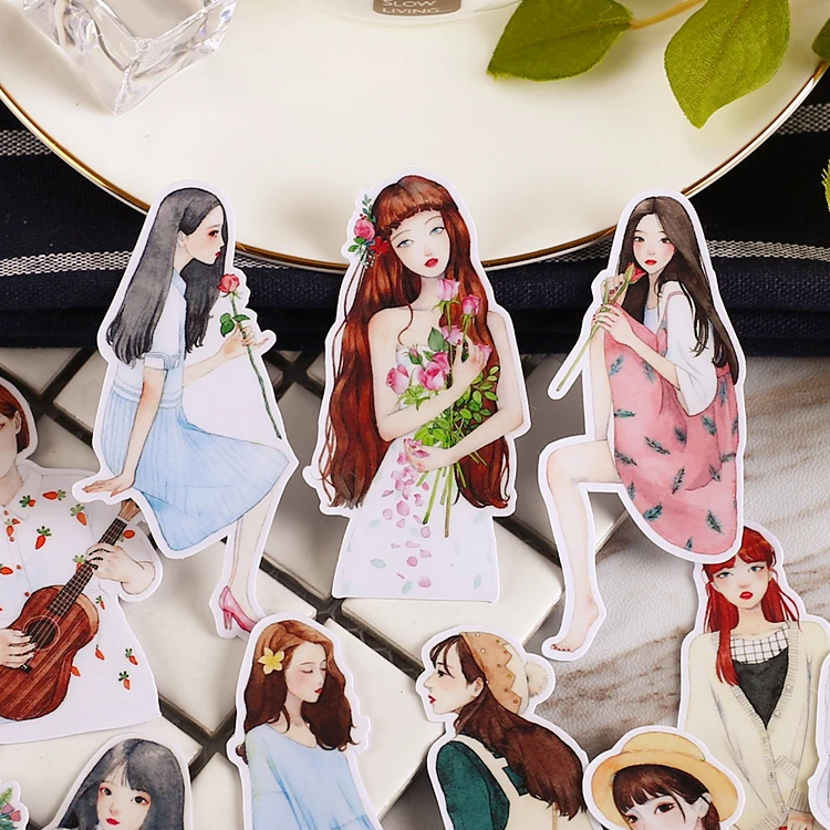 15 шт. водонепроницаемые Декоративные наклейки для фотоальбомов|self-made stickers|stickers