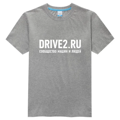 Drive2ru-община людей и машин-русская Мужская футболка | одежда