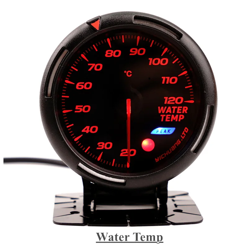 Water Temp DEFI Boost Gauge для suzuki vitara qashqai j11 mini cooper fiat punto opel corsa octavia турбо Давление Авто метр 60 мм - Цвет: Water Temp