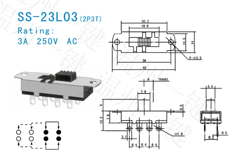 2 шт. цилиндрический переключатель горячего и холодного воздуха|Детали