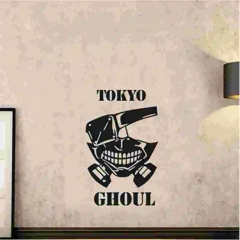 Tokyo Ghoul настенные наклейки виниловые на стены домашний декор декоративные
