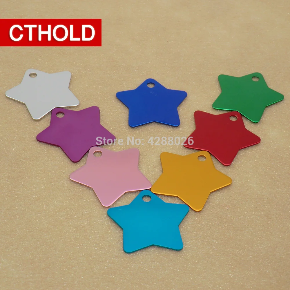 CTHOLD 100 шт. чистые идентификационные бирки для собак оптовая продажа аксессуары
