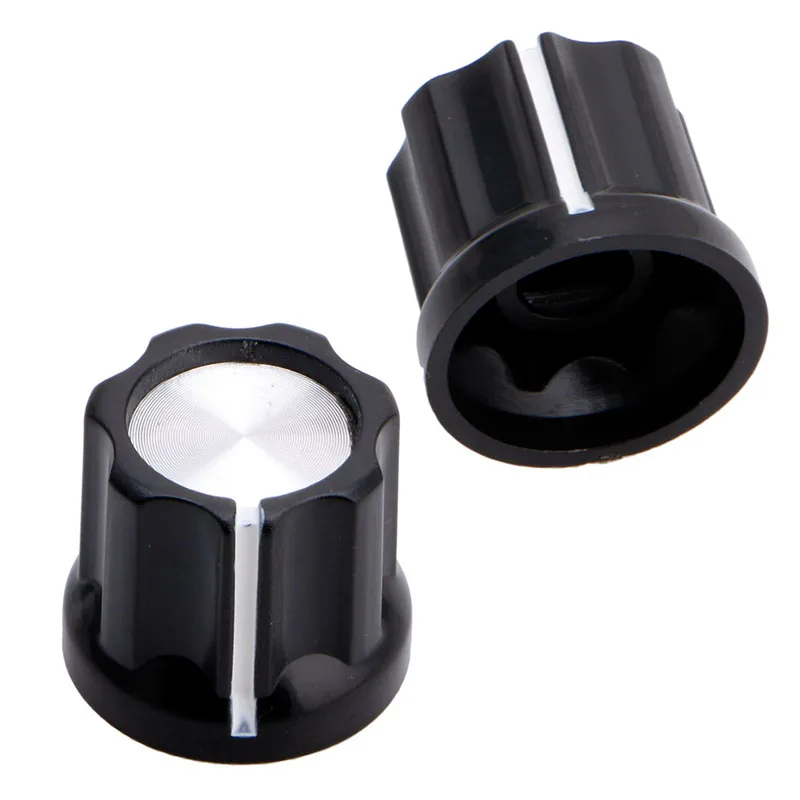 6 мм отверстие вала пластиковые резьбовые накатные ручки потенциометра для крыла